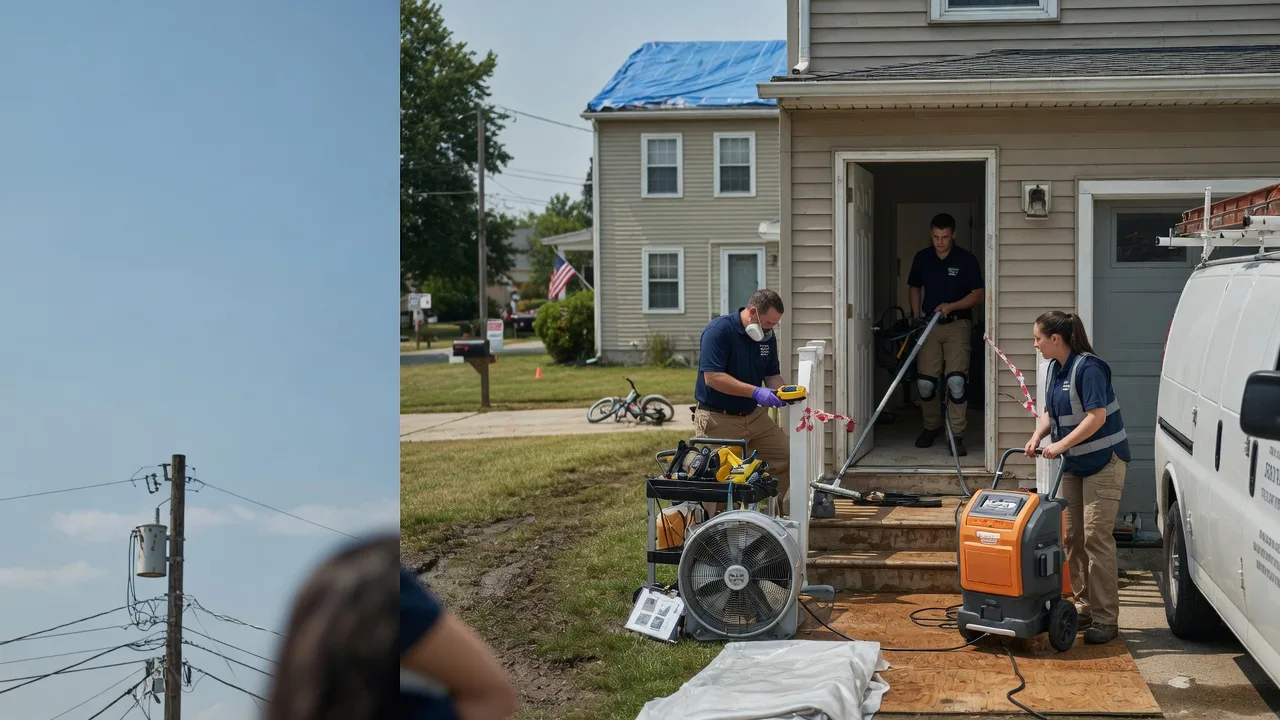 Water Damage Repair in Middletown, IN near me